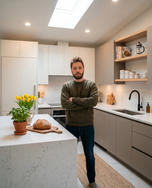 Fully installed fitted kitchen
